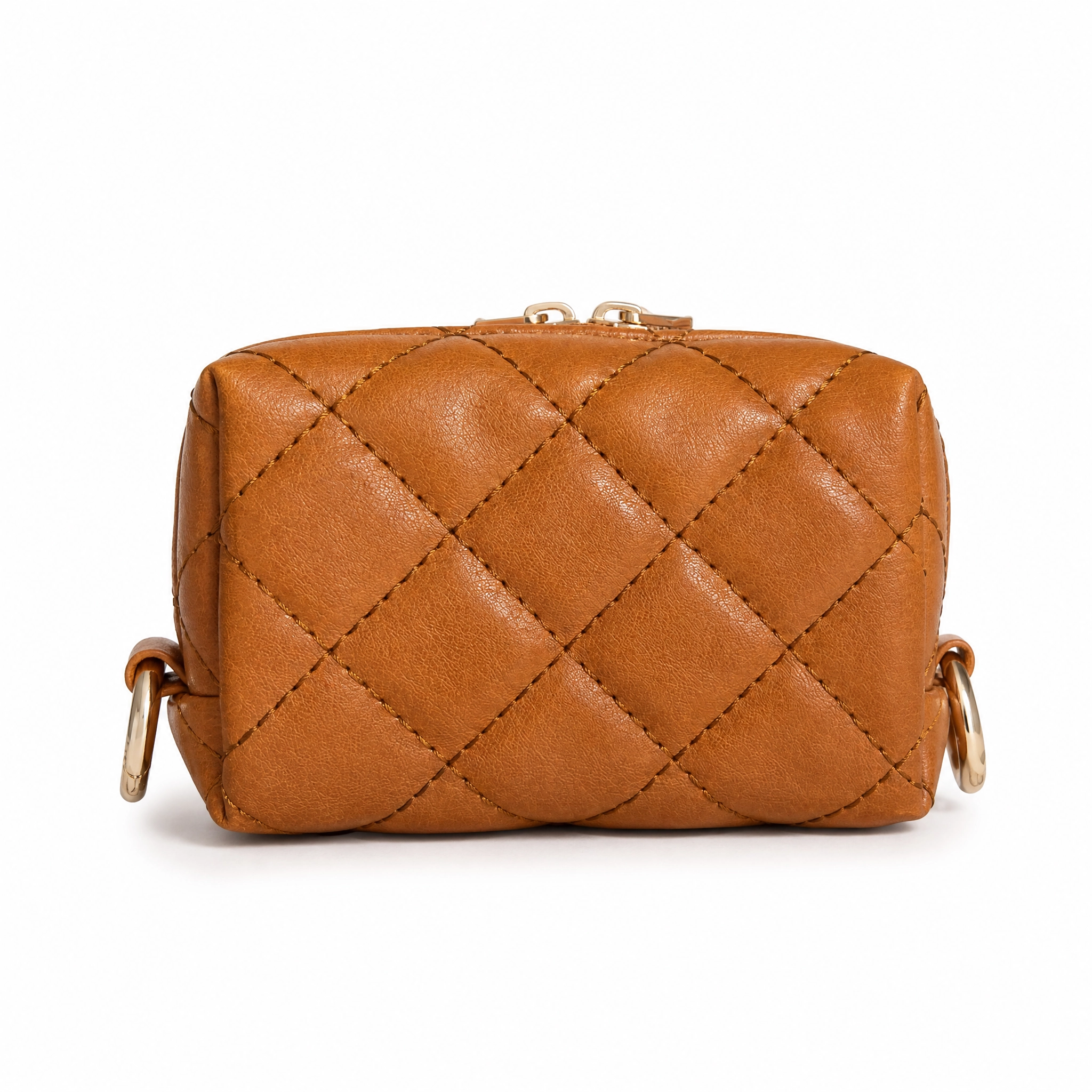 Nini S diamond pattern portable pouch