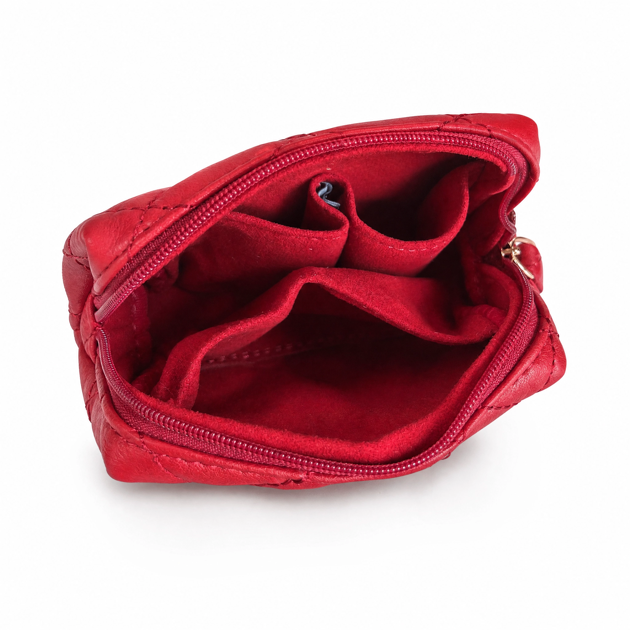 Nini S diamond pattern portable pouch
