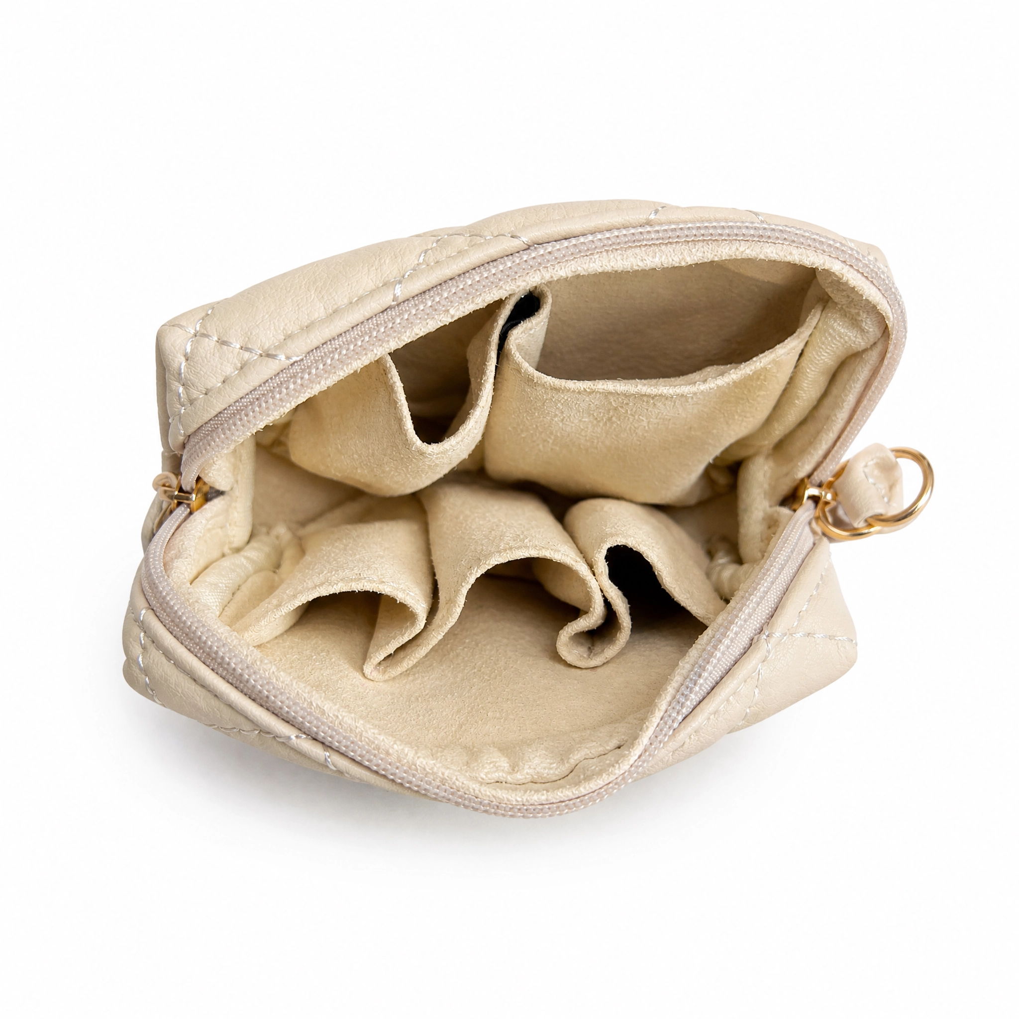 Nini S diamond pattern portable pouch