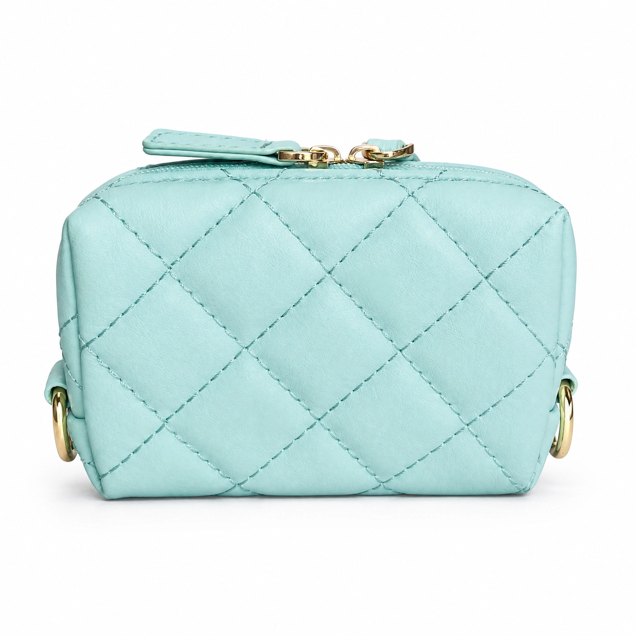 Nini S diamond pattern portable pouch