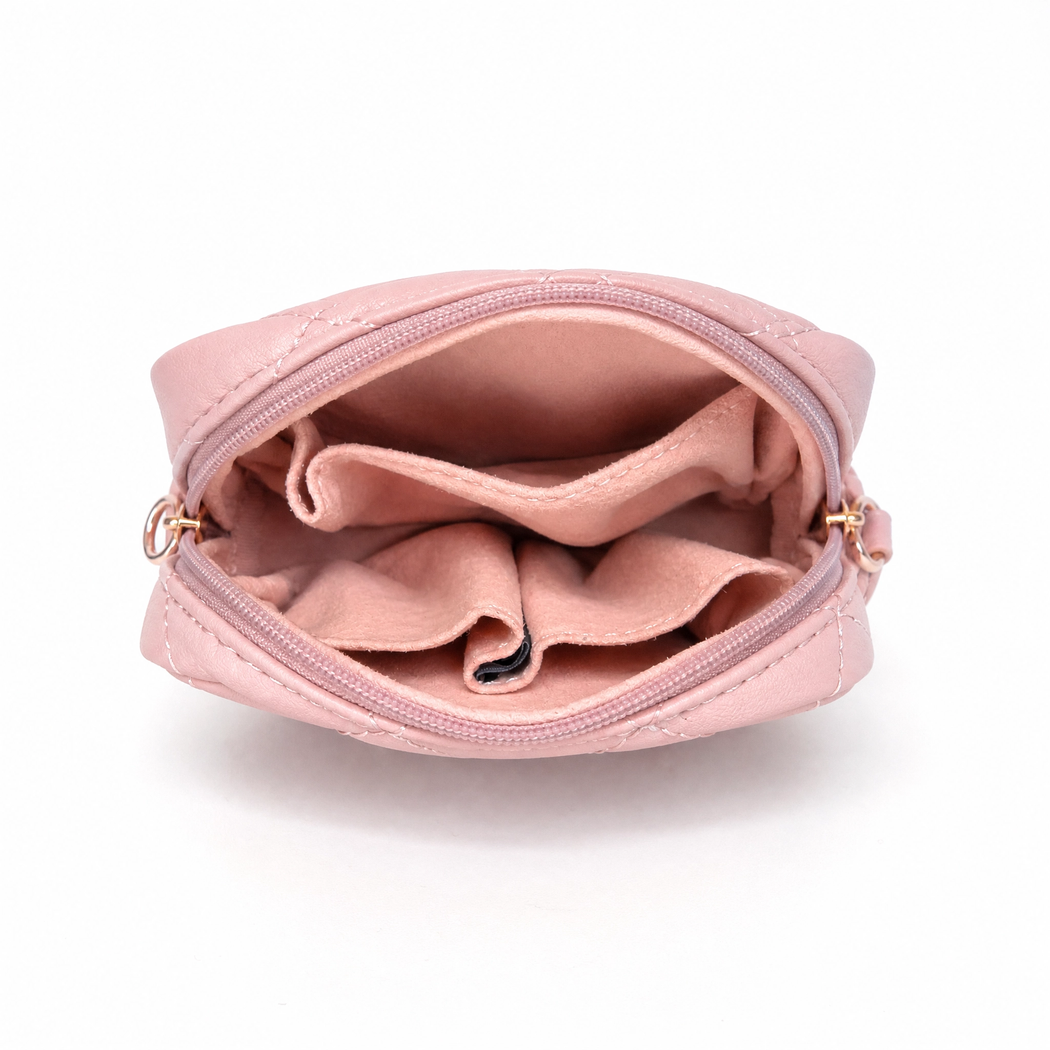 Nini S diamond pattern portable pouch