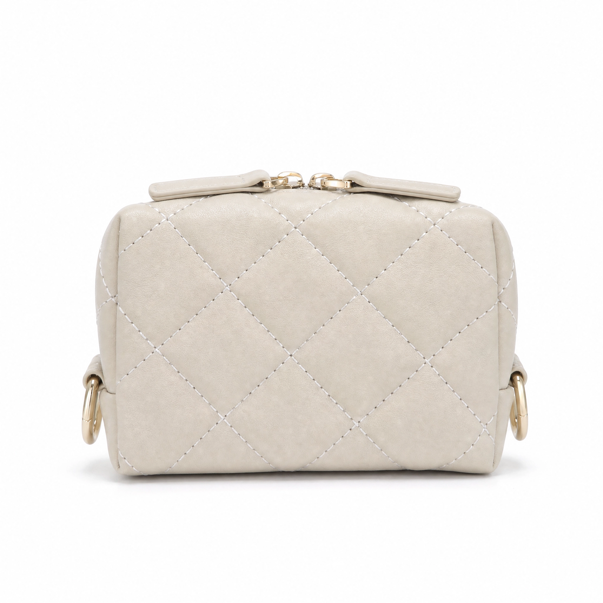 Nini S diamond pattern portable pouch