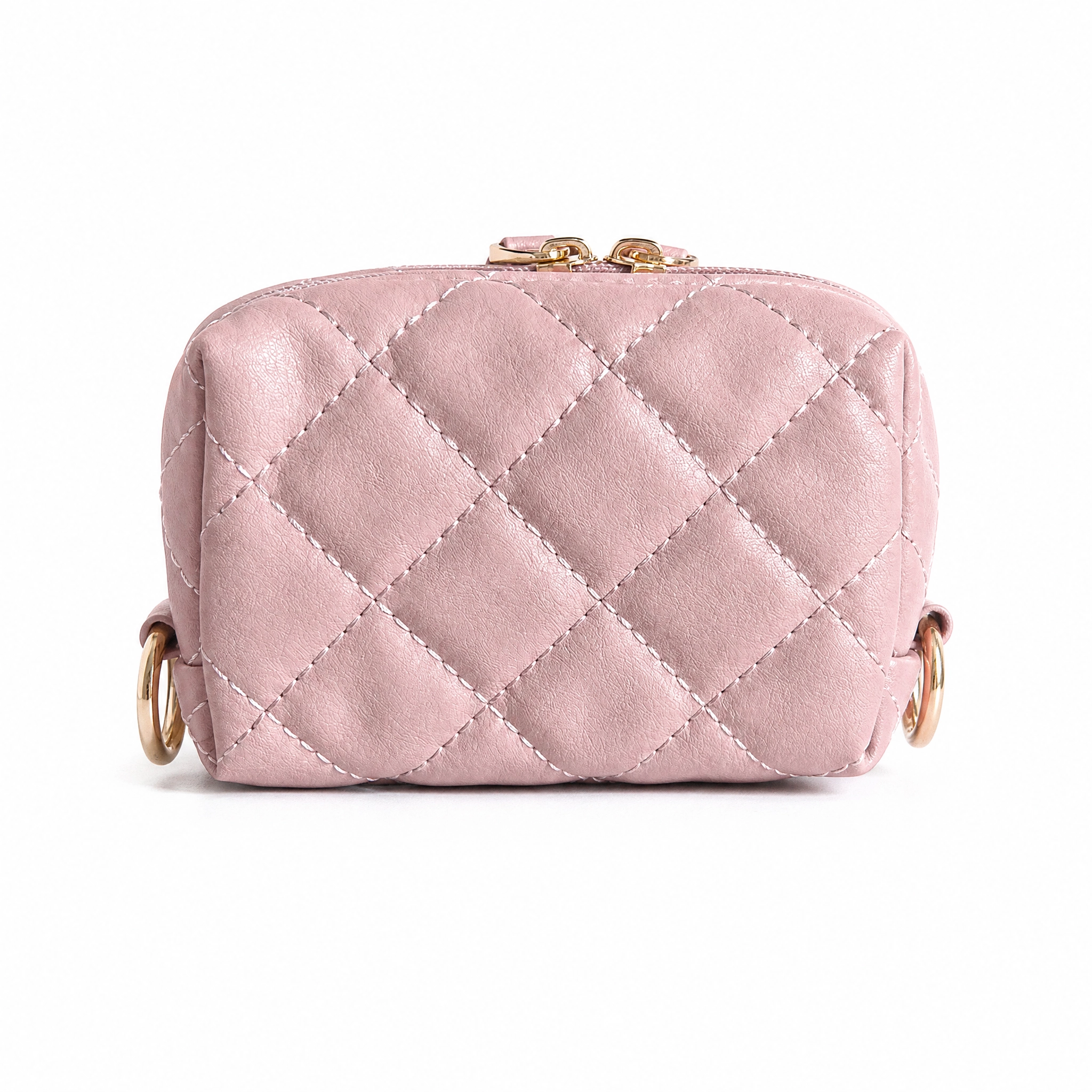 Nini S diamond pattern portable pouch