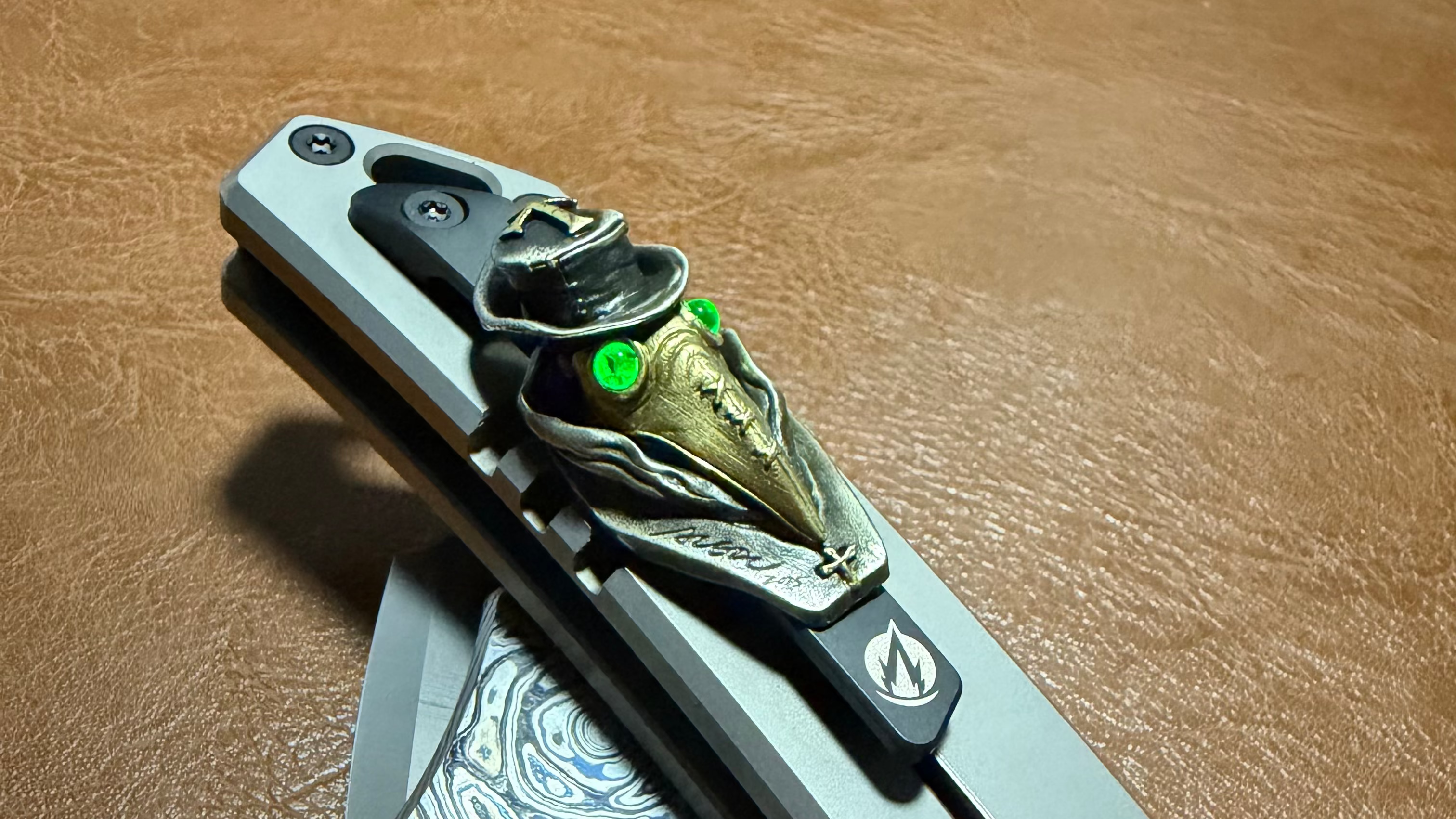 ACEDC & REANTIMATTER Plague Doctor Clip Decoration