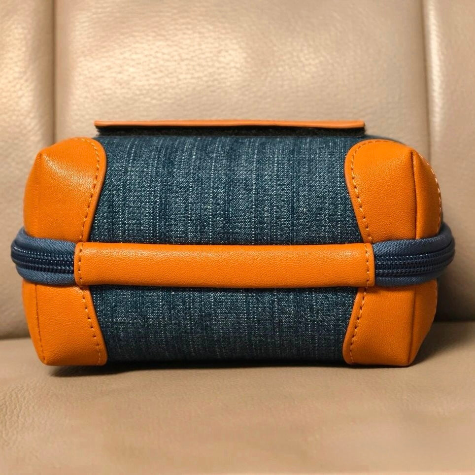 Nini M Denim Fabric portable pouch