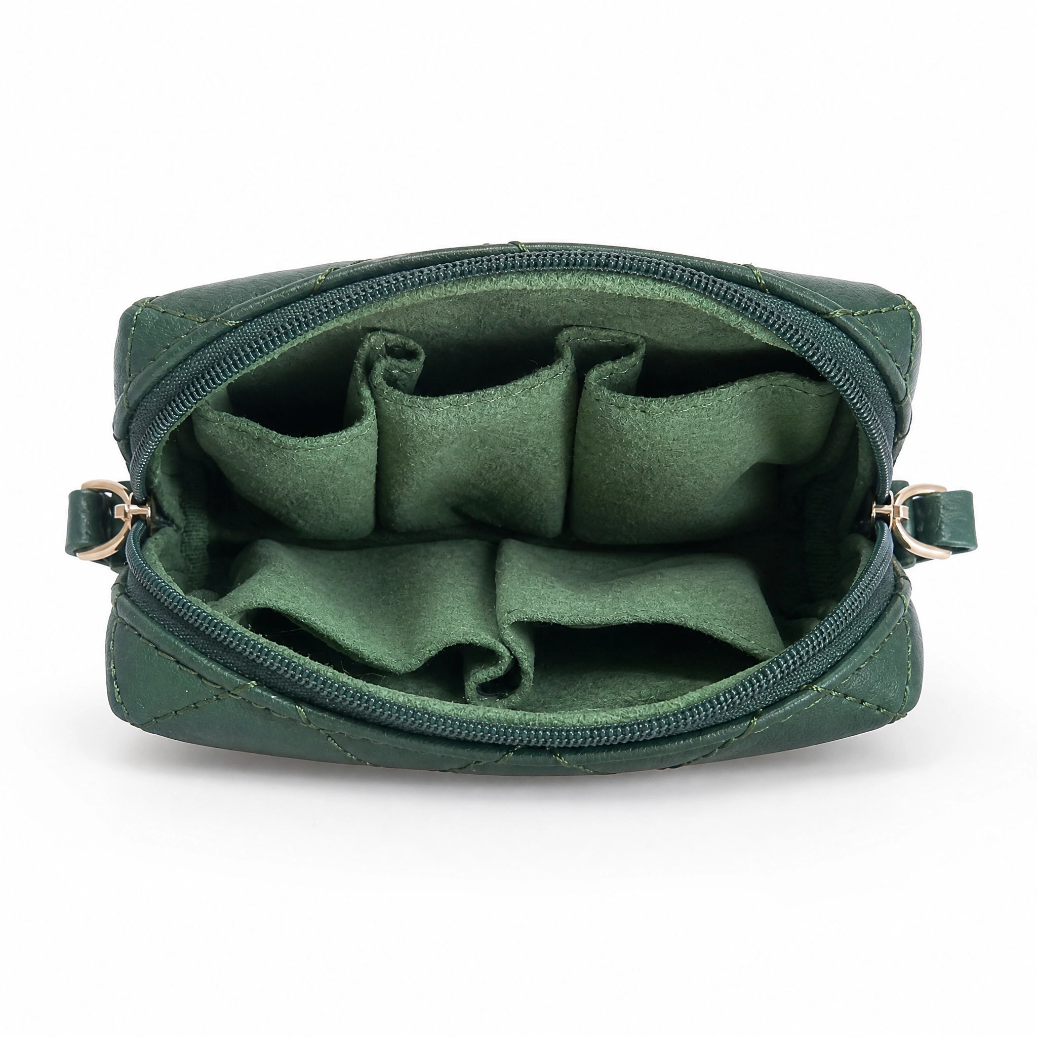 Nini S diamond pattern portable pouch
