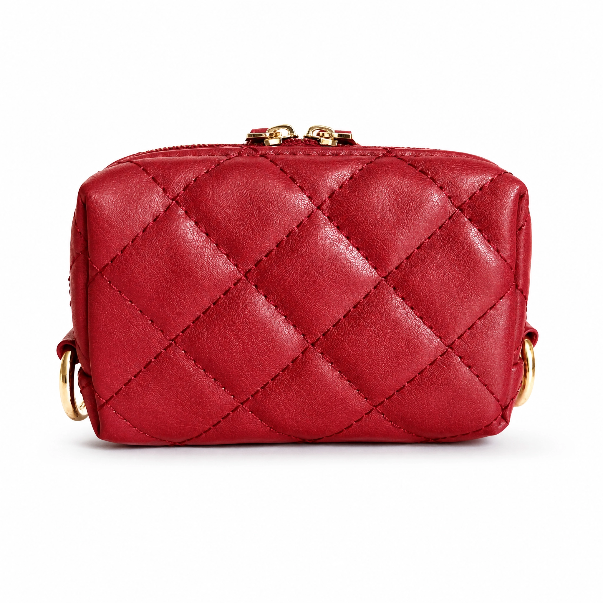 Nini S diamond pattern portable pouch